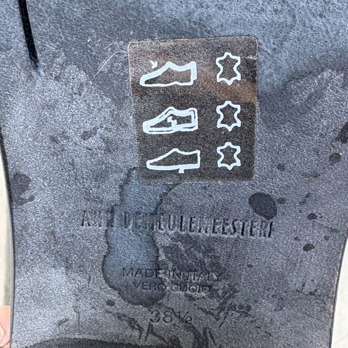 Ann Demeulemeester Ann Demeulemeester Leather Boots Size US 7.5 / IT 37.5 - 8 Thumbnail