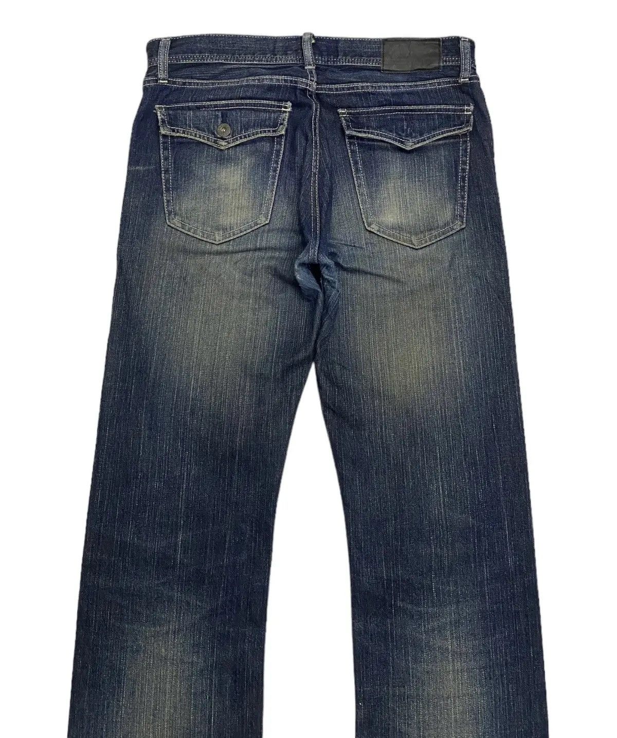 Undercover × Uniqlo 🔥VINTAGE UNIQLO JAPAN SLIM FIT UNDERCOVER STYLE DENIM JEANS Size US 31 - 6 Thumbnail