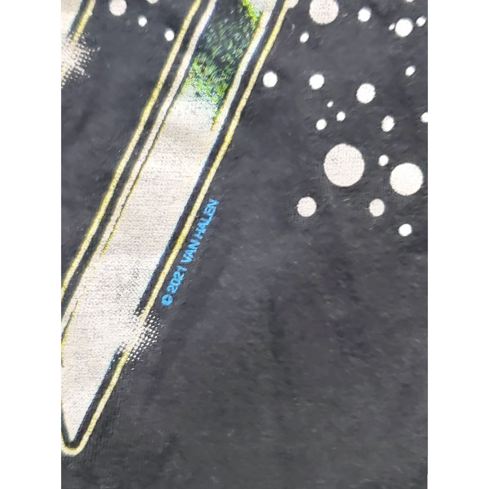 Vintage VINTAGE Van Halen Shirt Mens M Black World Tour 1978 Rock Music Tee 2021 Size US M / EU 48-50 / 2 - 4 Thumbnail