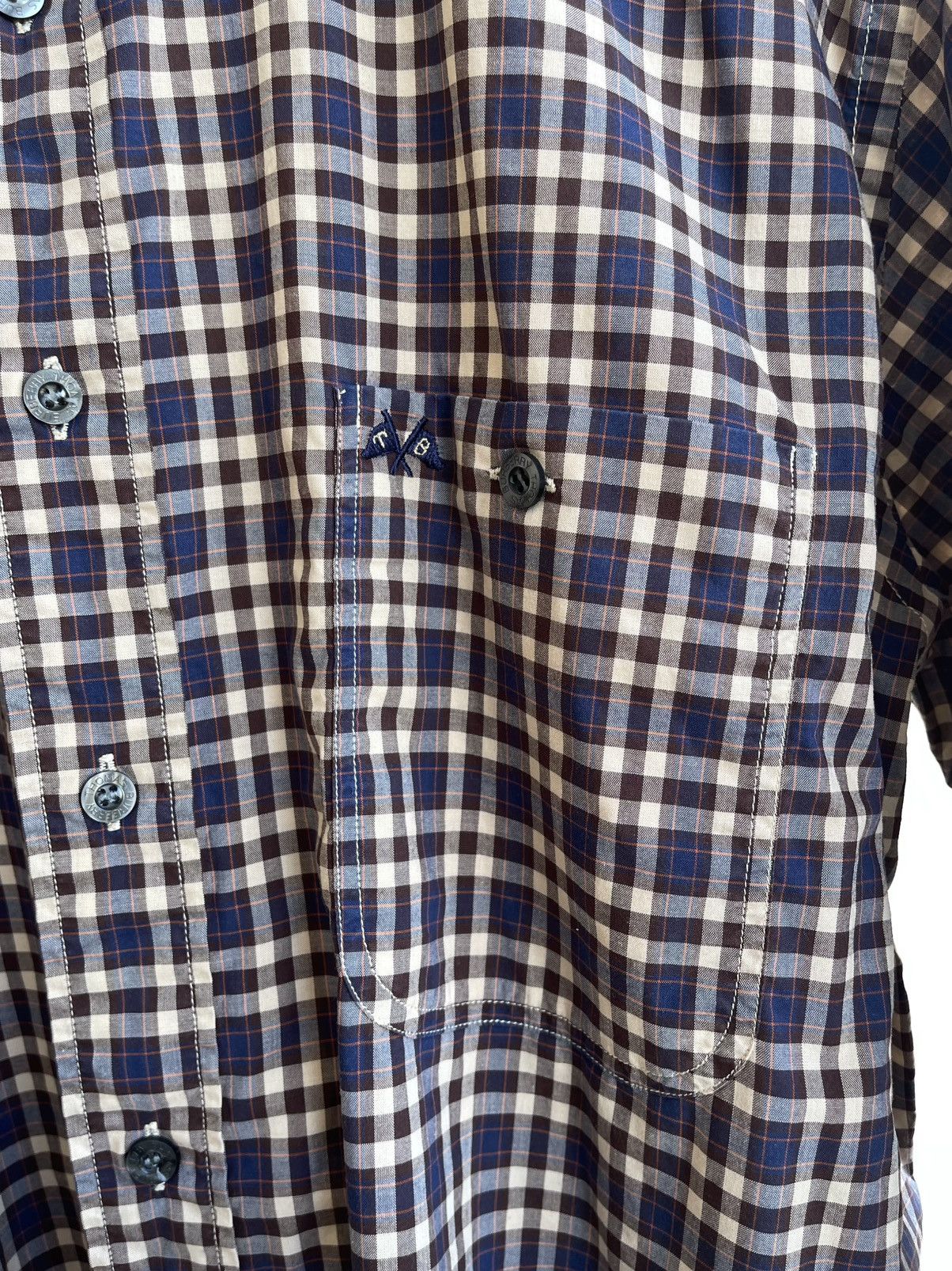 Burberry Thomas Plaid Checked Button Down Long Sleeve Shirt 2000s Size US M / EU 48-50 / 2 - 7 Thumbnail