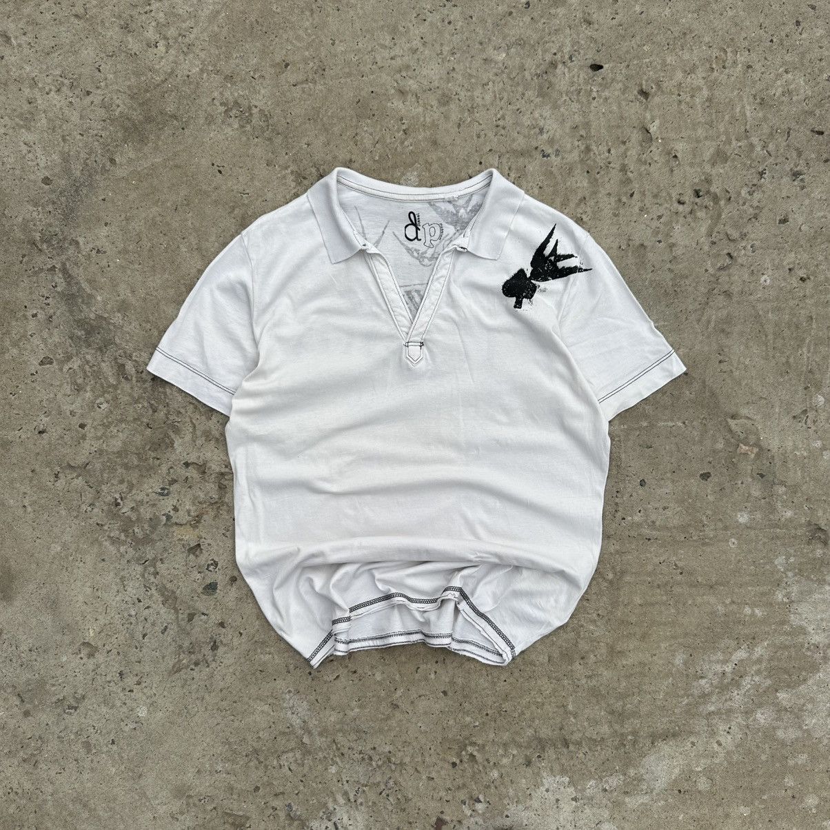 Diesel VTG Japanese Style Diesel Polo I Love Dirty Word Y2K Grunge Size US M / EU 48-50 / 2 - 2 Thumbnail