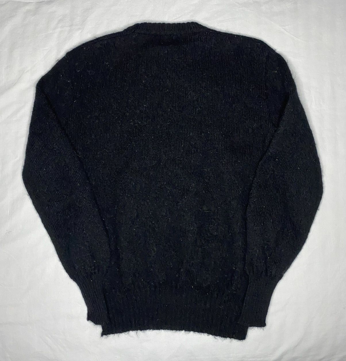 Sears True Vintage Sears Kerrybrooke Sweater Black Lambswool 1950s Size S / US 4 / IT 40 - 4 Thumbnail