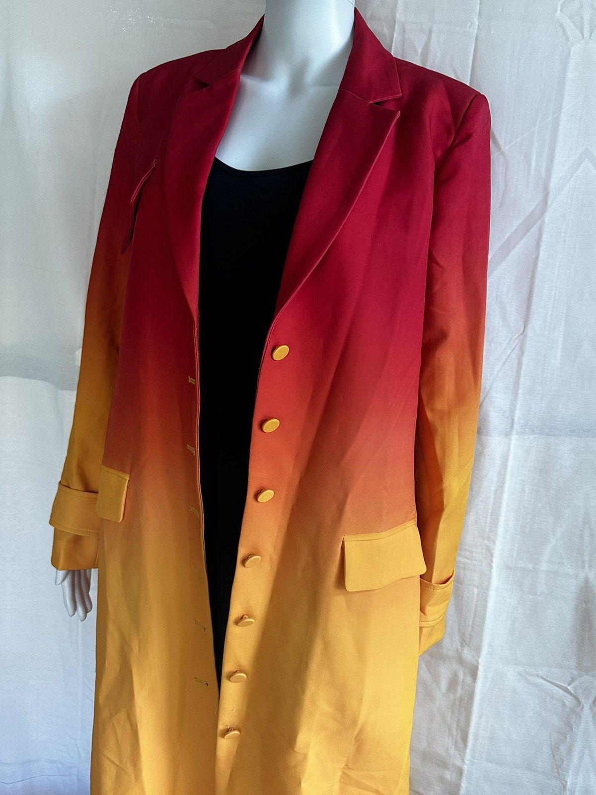 Azalea Wang Azalea Wang two-tone ombre trench coat Size S / US 4 / IT 40 - 1 Thumbnail