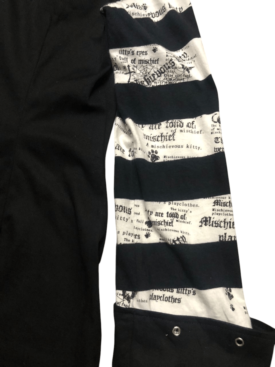 If Six Was Nine Body Line Japan Stripes Black With Cross Punk Jacket Size US S / EU 44-46 / 1 - 13 Thumbnail