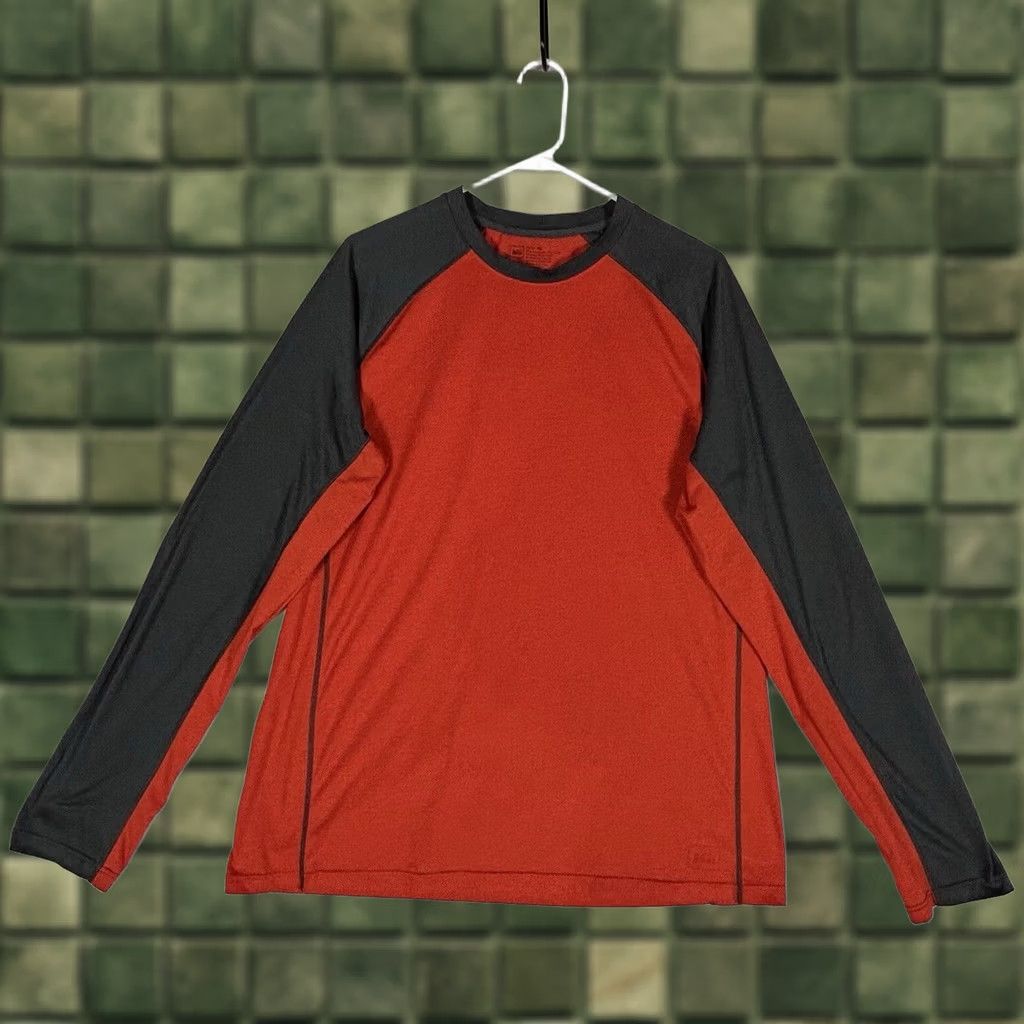 Vintage REI Long Sleeve Shirt Mens XL USA Mock Neck Pullover Base Layer Compression Athletic Casual Activewear Size US XL / EU 56 / 4 - 1 Thumbnail