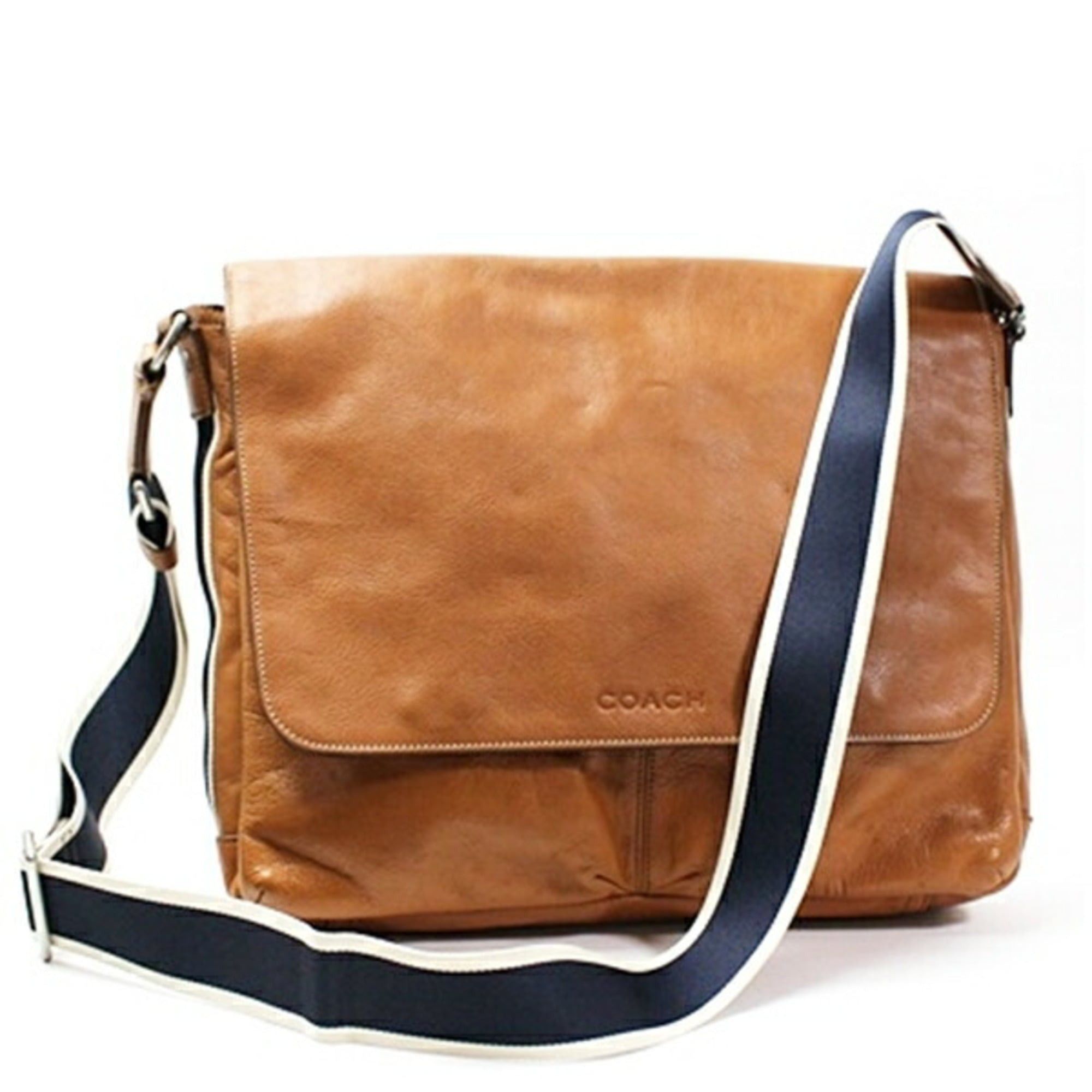 Coach Coach Heritage Leather Shoulder Bag, Brown, F70556, COACH, Men's & Women's Size ONE SIZE - 1 Thumbnail