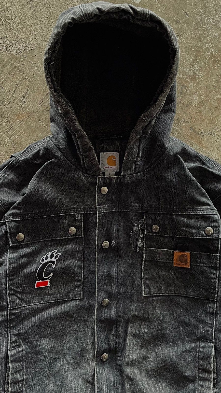 Carhartt × Vintage VINTAGE CARHARTT JACKET Size US L / EU 52-54 / 3 - 4 Thumbnail