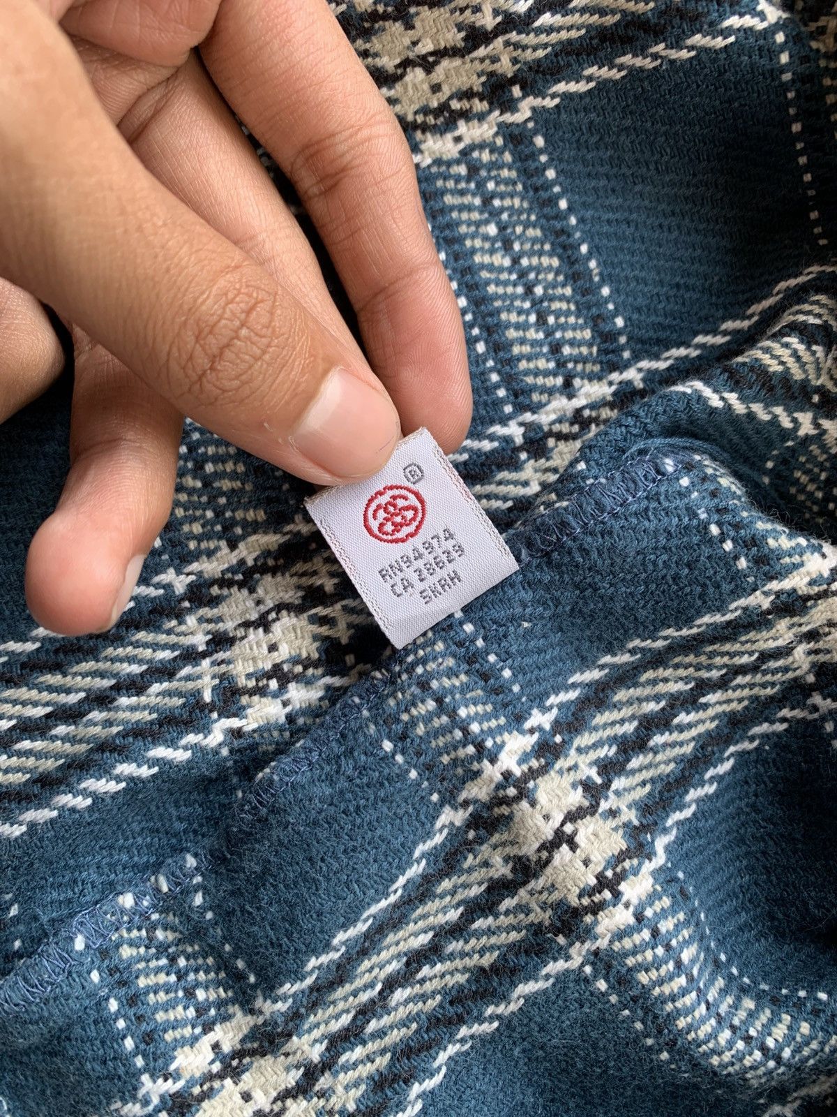 Stussy × Vintage Stussy Flanel Longshirt Size US L / EU 52-54 / 3 - 6 Thumbnail