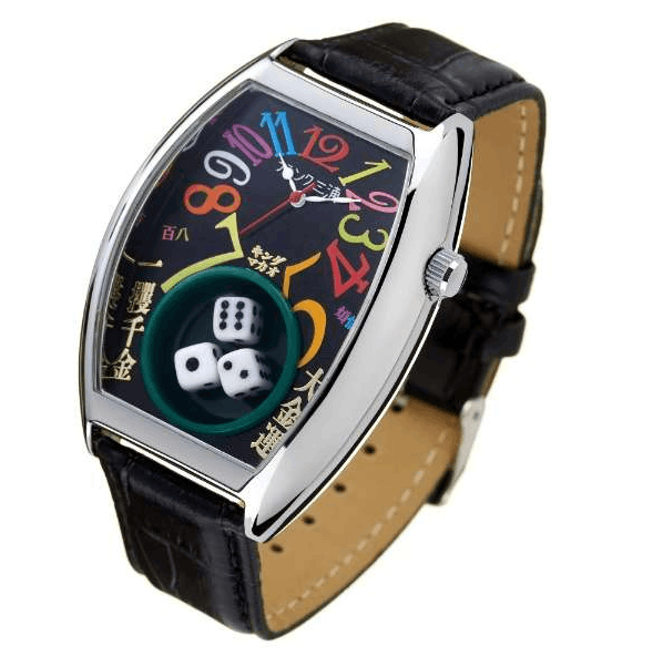 Japanese Brand Frank Miura Life's a Gamble Watch King Macau Dice FM14-SVCRB Ikaku Size ONE SIZE - 2 Thumbnail