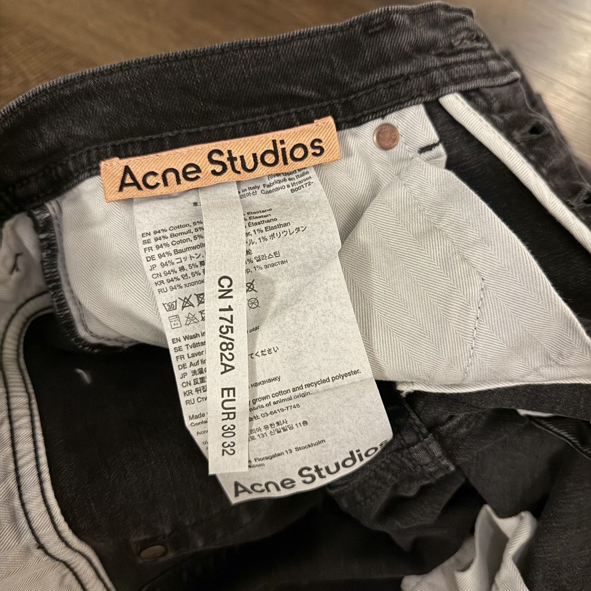 Acne Studios Acne Studios River Jeans Used Black Size US 30 / EU 46 - 5 Thumbnail