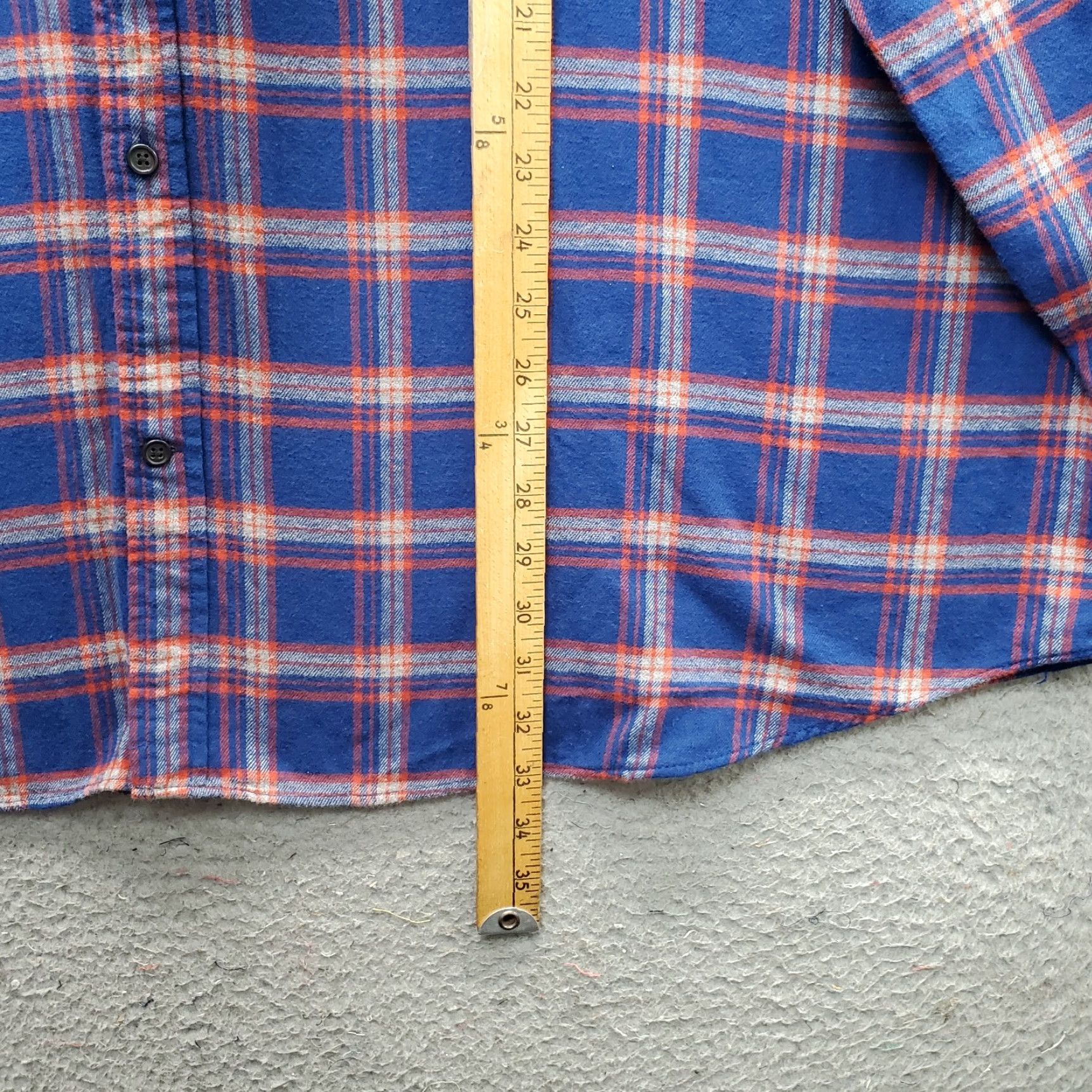 Vintage St. John's Bay Shirt Mens 4XL Multi Plaid Flannel Button-Up Casual Fall Winter Size US XXL / EU 58 / 5 - 3 Thumbnail