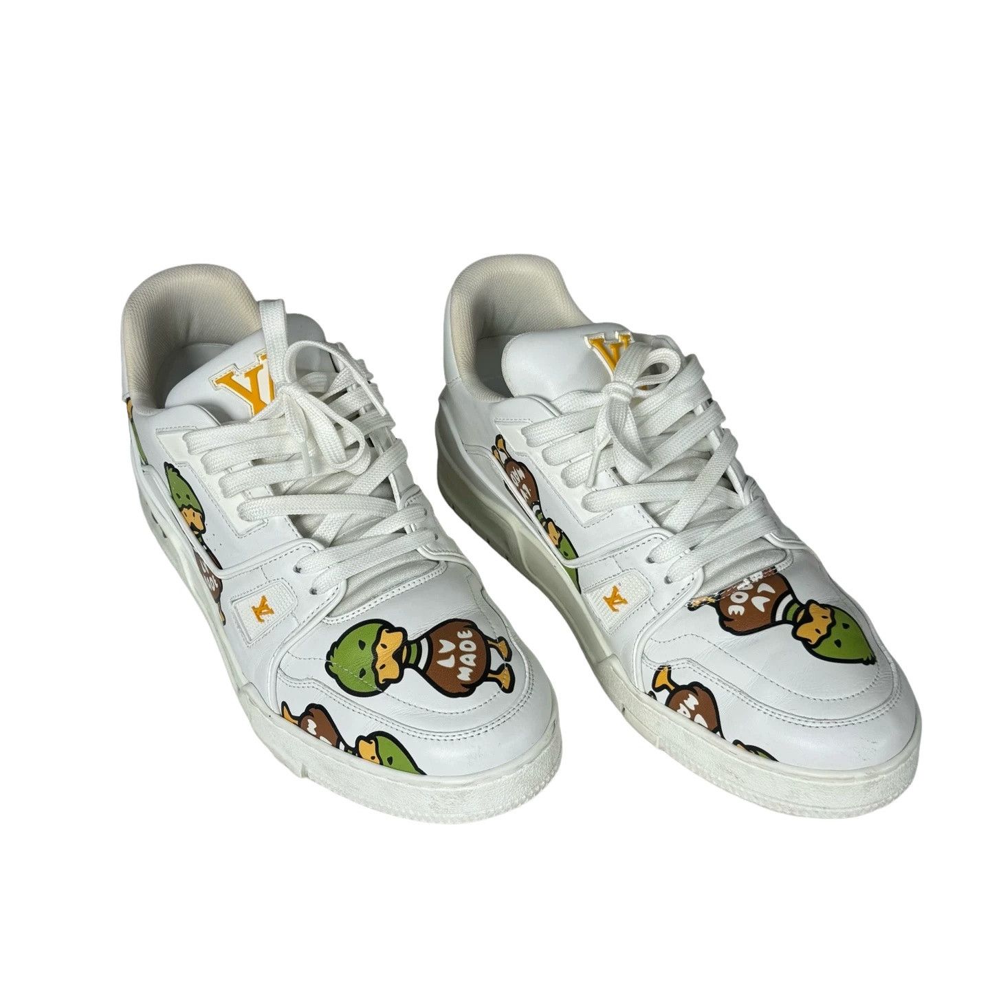 Louis Vuitton Louis Vuitton x Nigo Trainer Duck Sneakers Size 9 Size US 9 / EU 42 - 1 Thumbnail