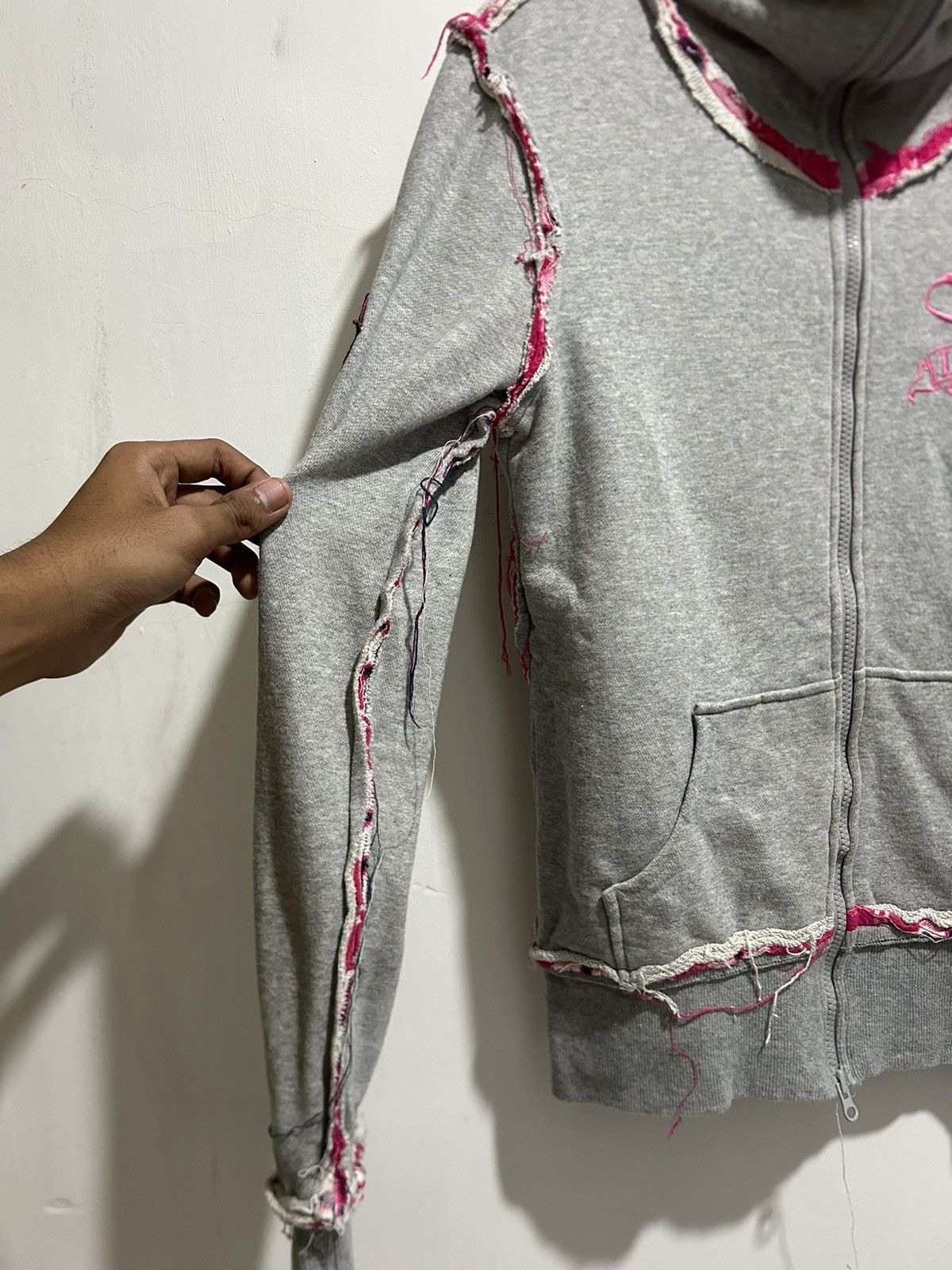 Japanese Brand Y2K LA Gate Japanese LGB Style Full Zip Hoodie Size US M / EU 48-50 / 2 - 10 Thumbnail
