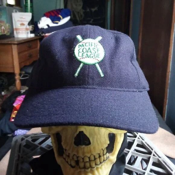 Ebbets Field Flannels Ebbets Field Flannels Pacific Coast League Wool Strap Hat Size ONE SIZE - 1 Thumbnail