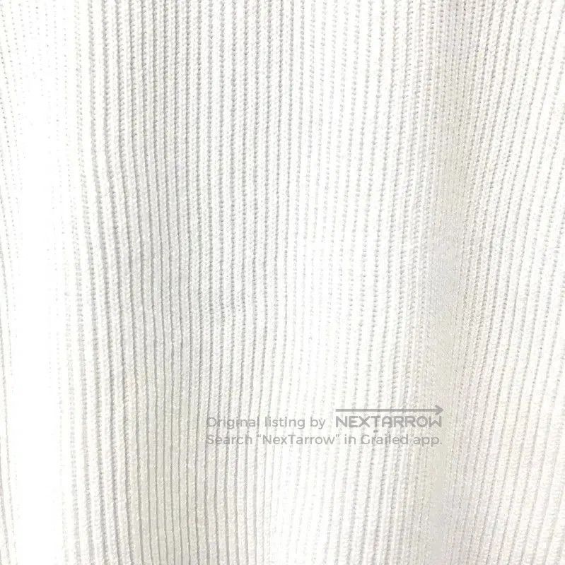 Max Mara MaxMara White Cotton Women's Knit Sweater . Size S / US 4 / IT 40 - 6 Thumbnail