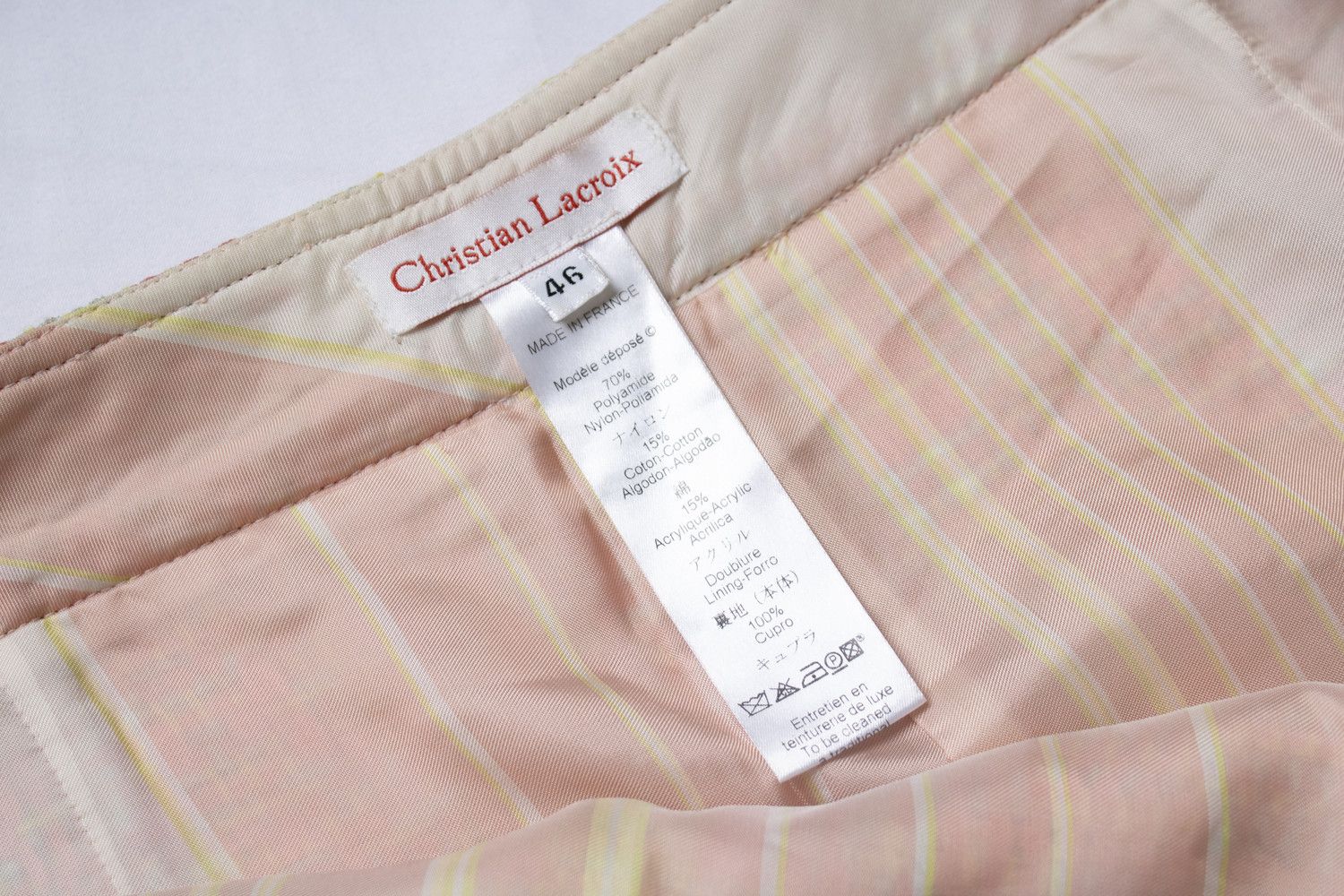 Christian Lacroix Christian Lacroix, multicoloured tweed skirt Size 32" / US 10 / IT 46 - 7 Thumbnail