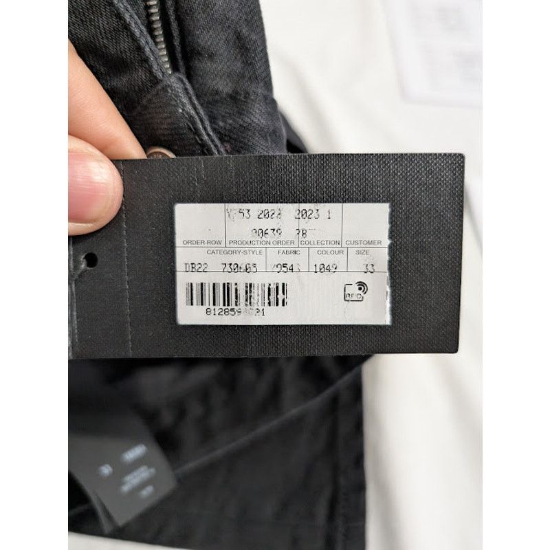 Saint Laurent Paris o1rshd1 D35 70's Flare Denim Jeans in Black Size US 33 - 23 Thumbnail