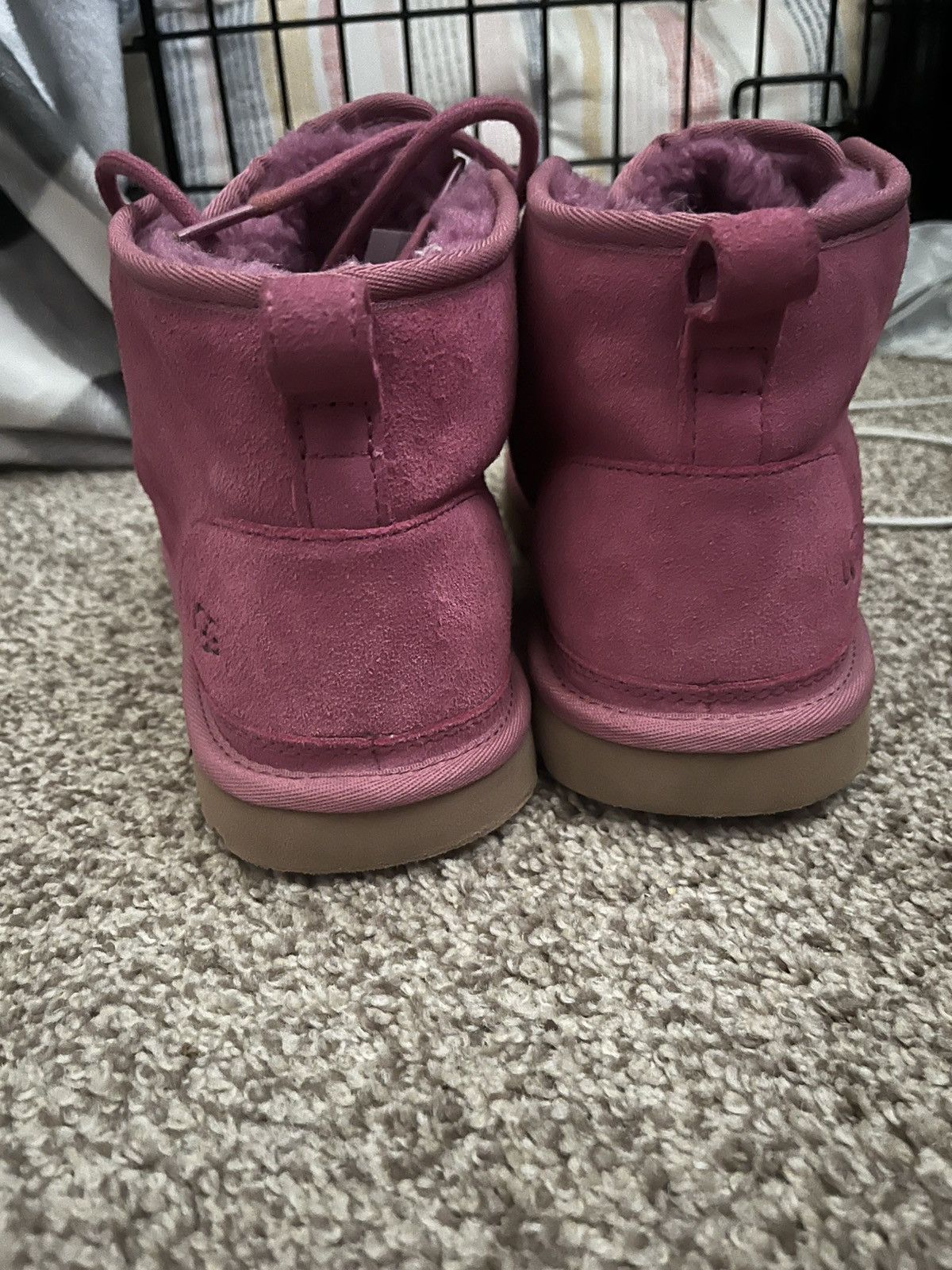 Ugg Uggs pink ankle boots Size US 12 / IT 42 - 6 Thumbnail