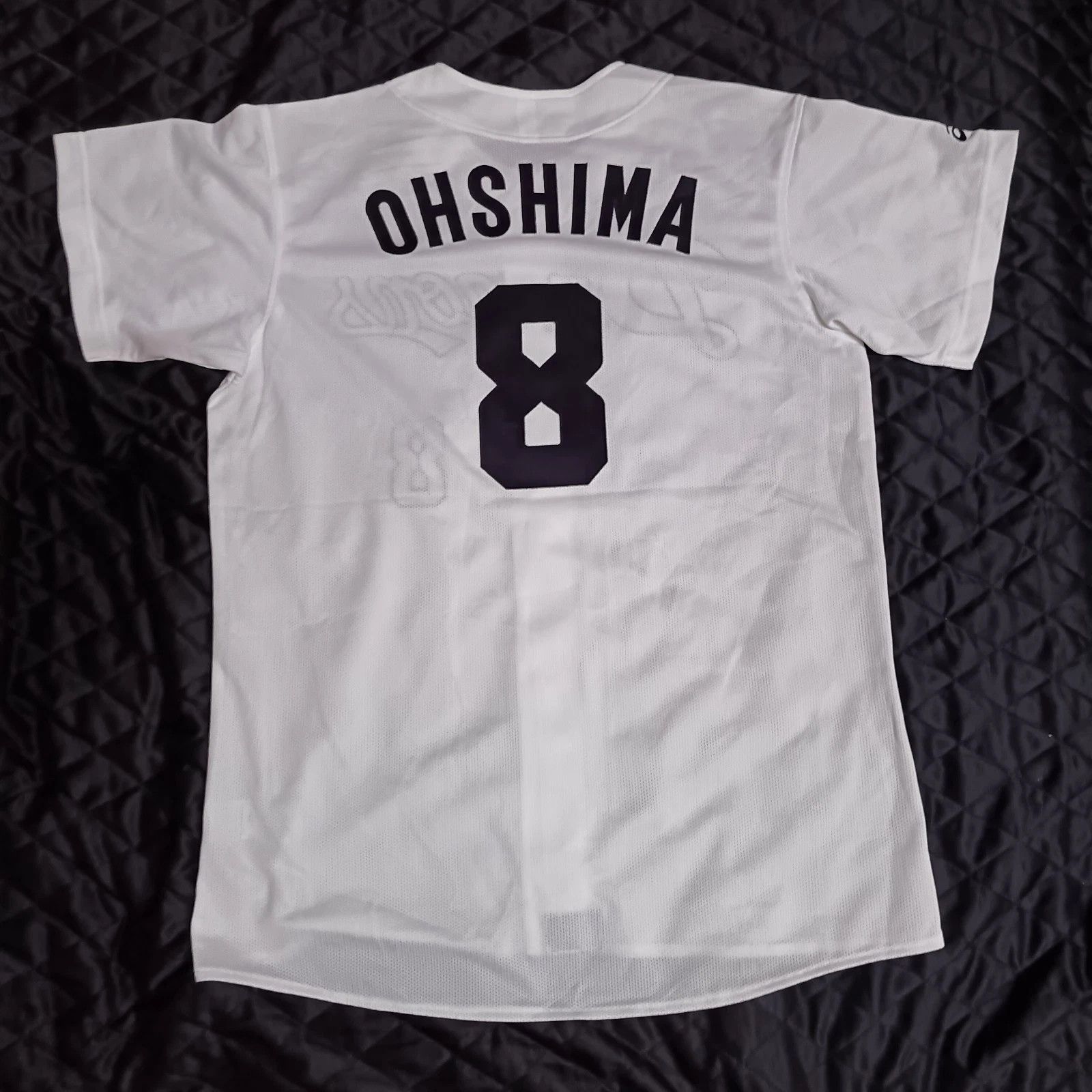 Asics Chunichi Dragons Yohei Ohshima NPB Japanese Baseball Jersey Size US L / EU 52-54 / 3 - 6 Thumbnail