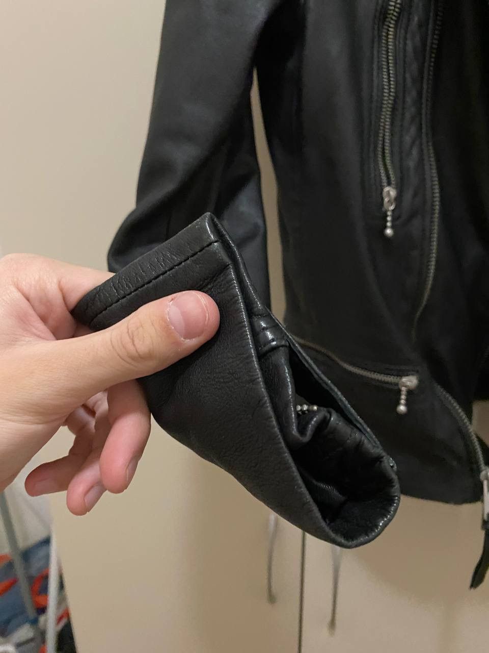 Allsaints Allsaints leather jacket overshirt streetwear hype Size US S / EU 44-46 / 1 - 13 Thumbnail