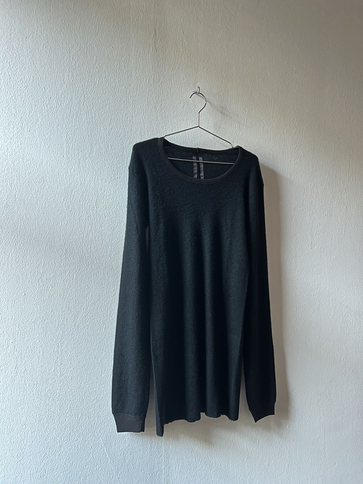 Rick Owens Rick Owens F/W 2009 Crust Longline Knit Sweater Cashmere Size US L / EU 52-54 / 3 - 7 Thumbnail