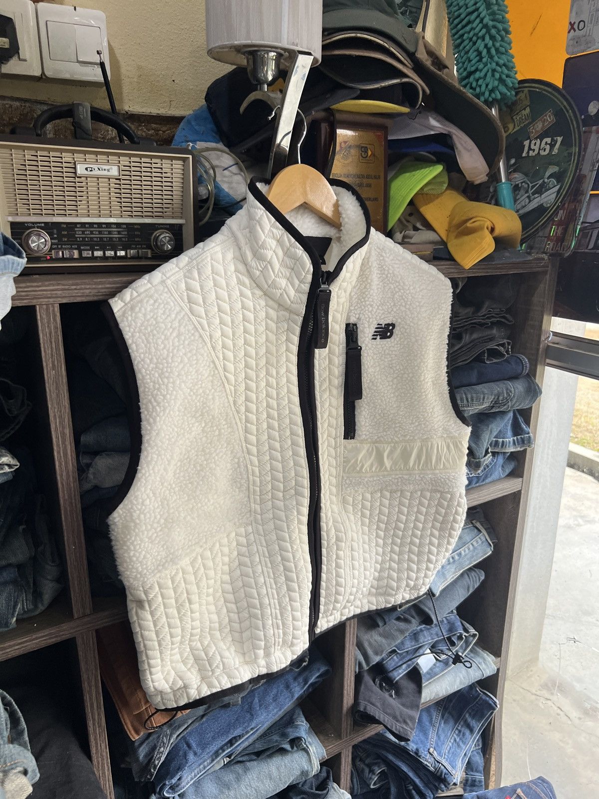 New Balance 🔥New Balance Quilted Vest Size US S / EU 44-46 / 1 - 4 Thumbnail