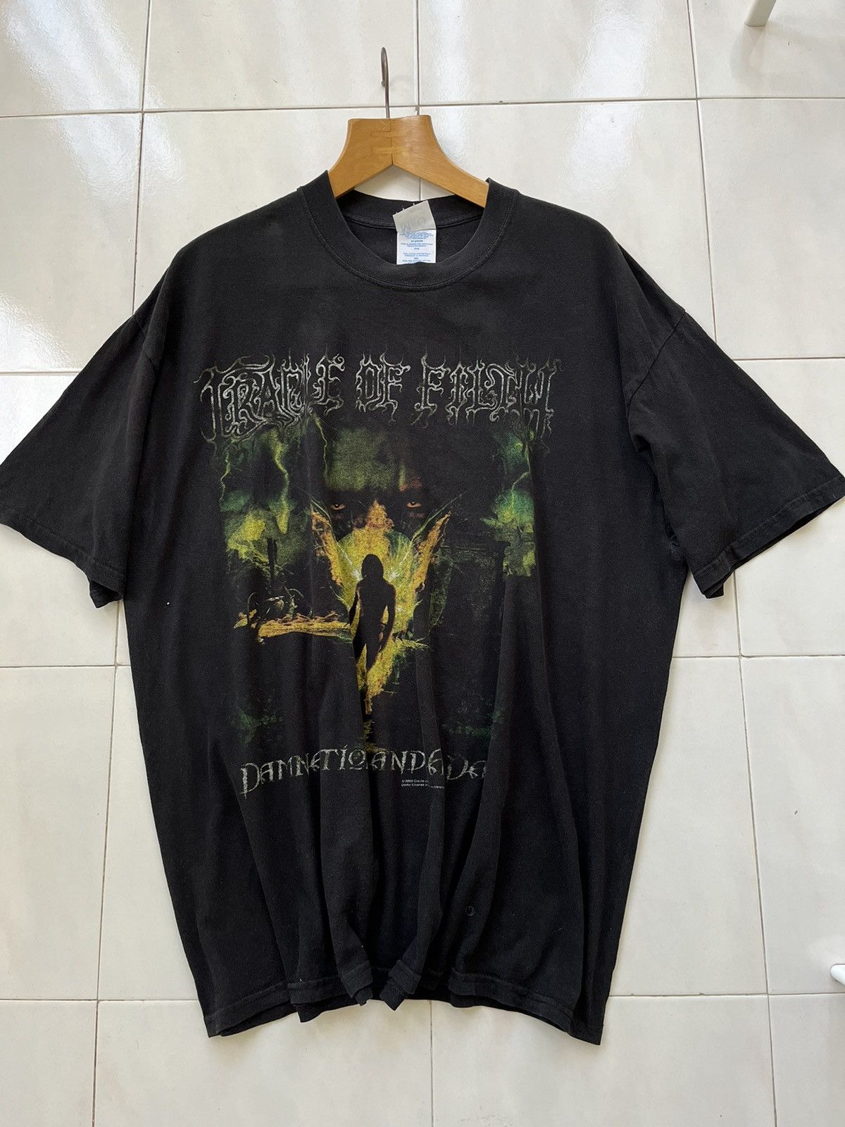 Band Tees 2000s cradle of filth t shirt Size US XXL / EU 58 / 5 - 14 Thumbnail