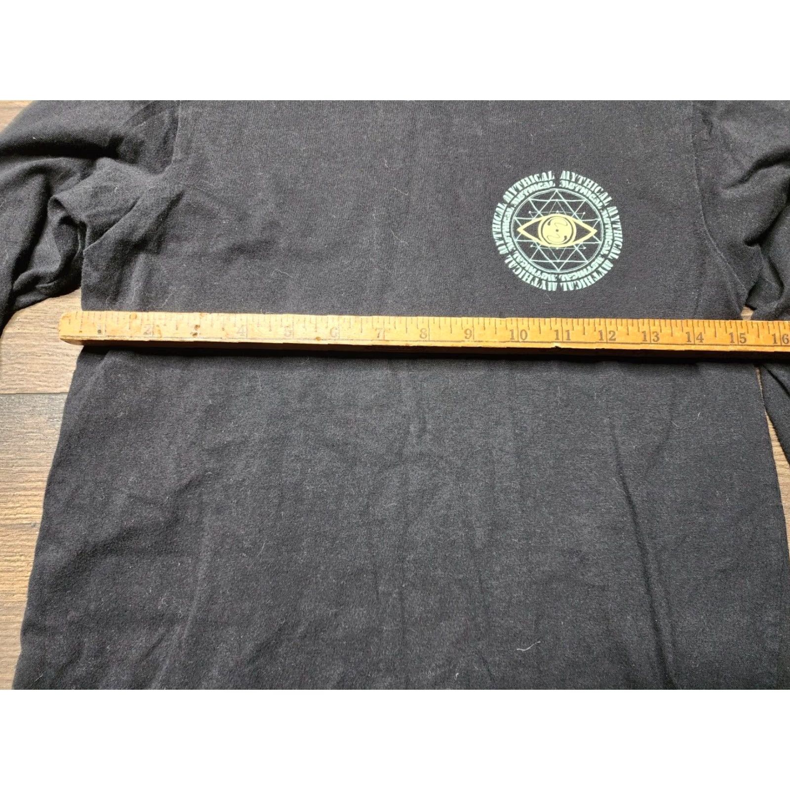 Doublet Mythical Good Mythical Morning Double Sided Eye Long Sleeve T Shirt Black Adult Unisex Small Size US S / EU 44-46 / 1 - 3 Thumbnail