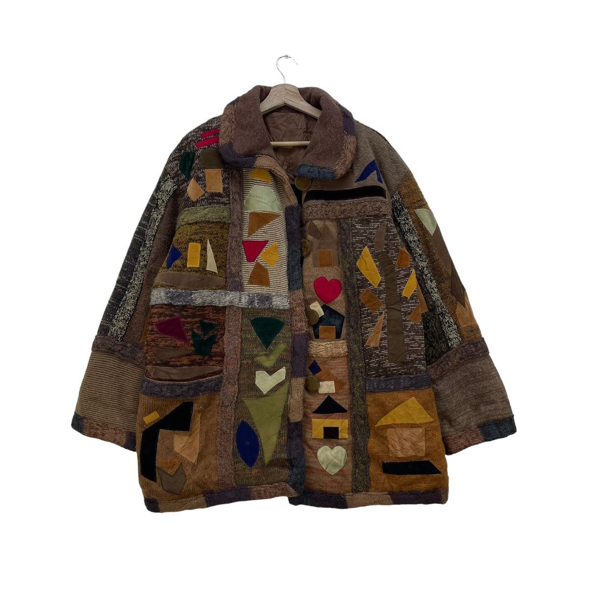 Japanese Brand Awesome Patchwork Jacket Size M / US 6-8 / IT 42-44 - 1 Thumbnail