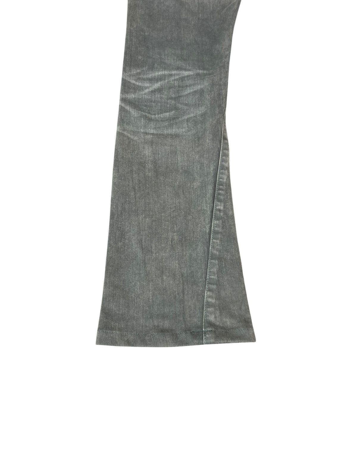 Tornado Mart Moss Wash Tornado Mart Faded Stretch Flare Pant Size US 31 - 17 Thumbnail