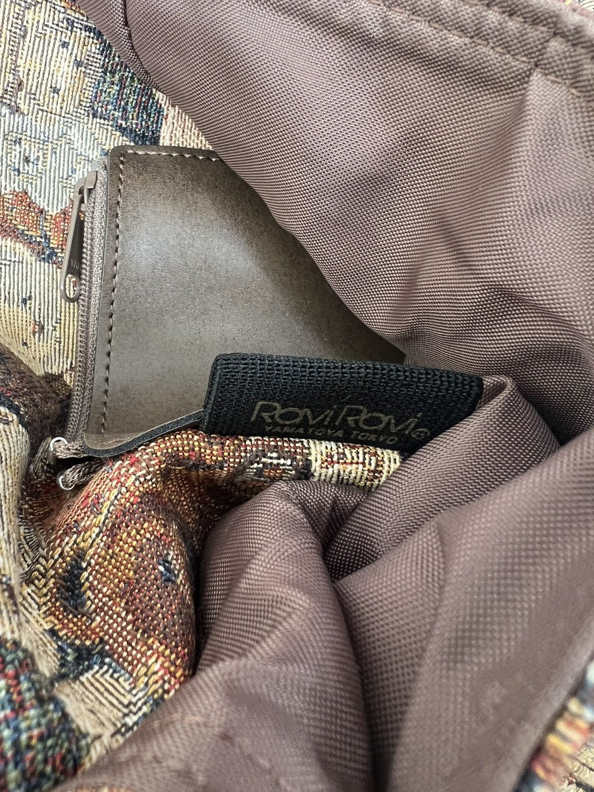 Japanese Brand Vintage Yamatoya Tokyo Ravi Ravi Jacquard Bears Sling Bag Size ONE SIZE - 23 Thumbnail