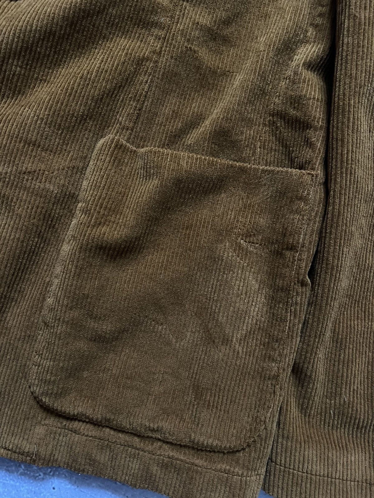 Barena BARENA Blazer Brown Corduroy Tailored Jacket Size 54 Size 44R - 7 Thumbnail