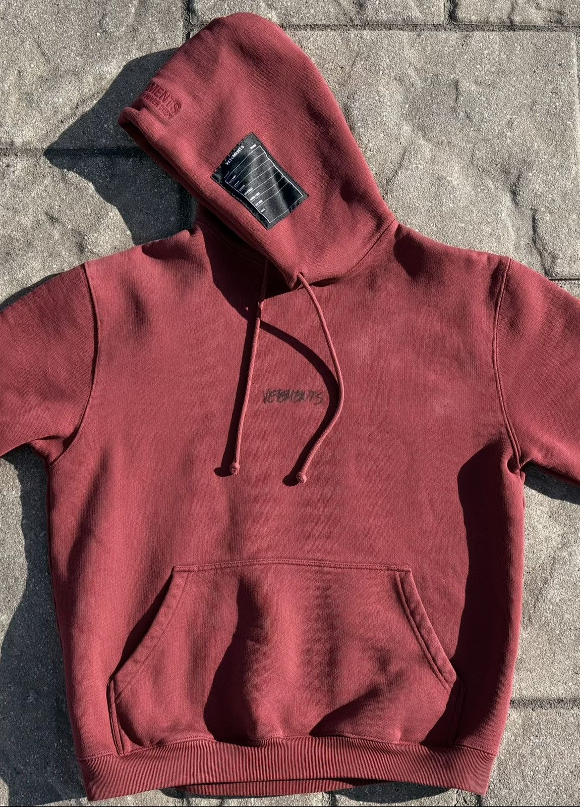 Vetements Vetements Hoodie Size US S / EU 44-46 / 1 - 1 Thumbnail