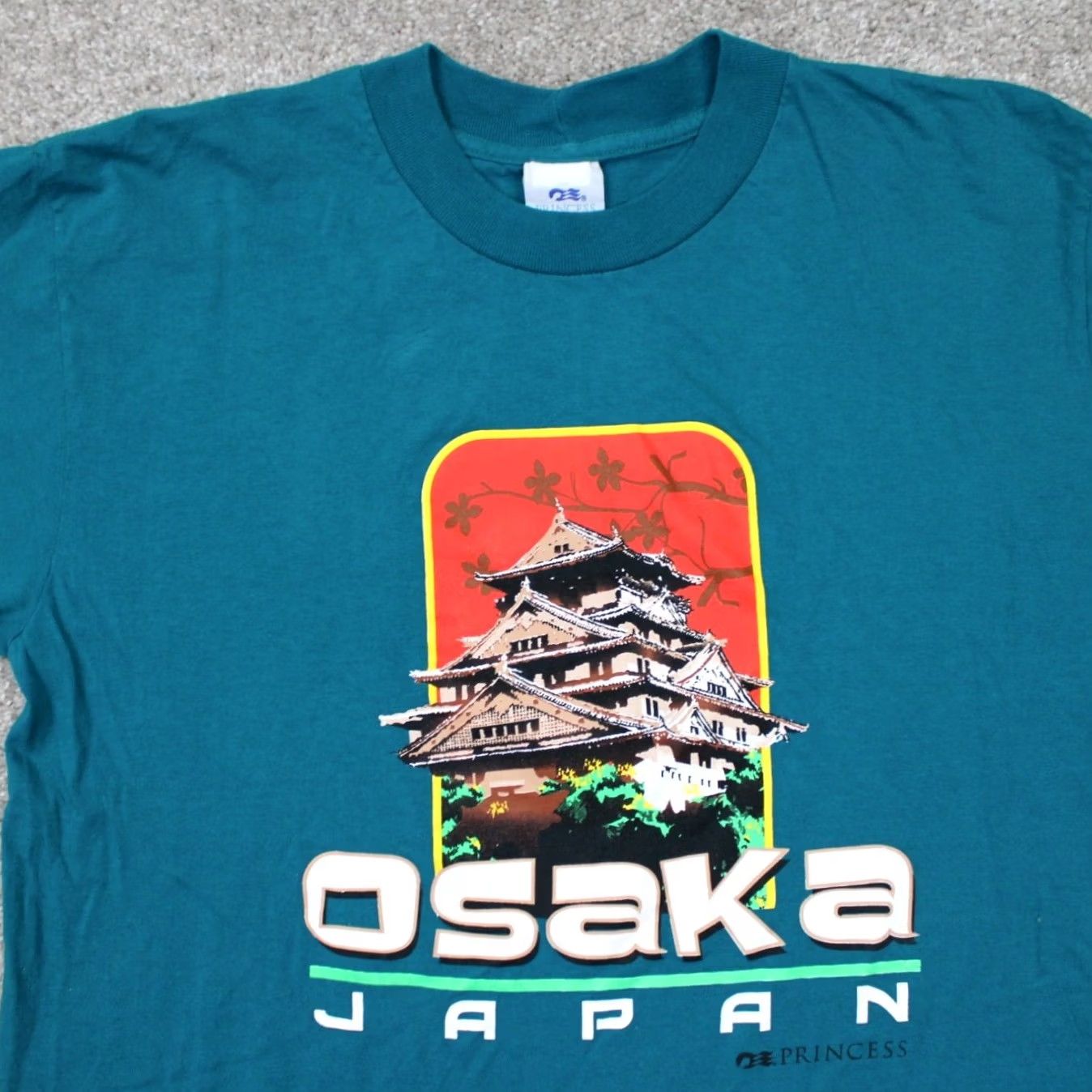 Vintage VINTAGE Osaka Japan Shirt Mens XL Blue Princess Cruises Cotton Single Stitch S/S Size US XL / EU 56 / 4 - 5 Thumbnail