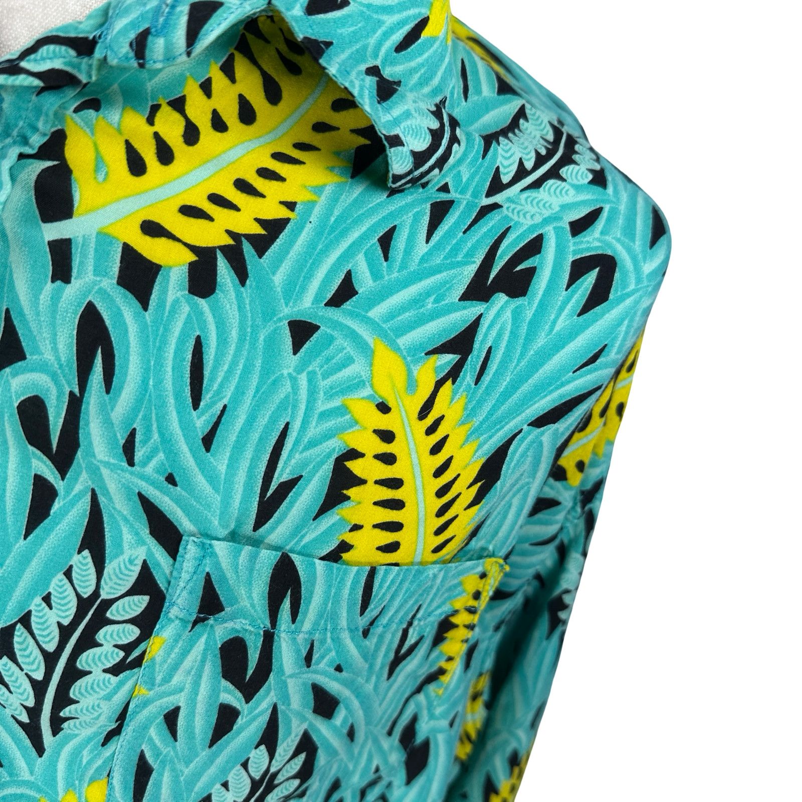 Other Loud Original Shirt Men 2XL Yellow Feathers & Green Grass Size US XXL / EU 58 / 5 - 3 Thumbnail