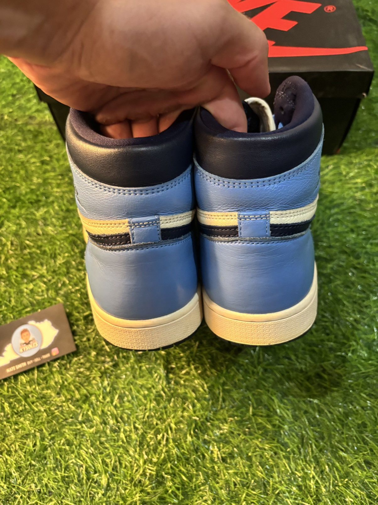 Jordan Brand Jordan 1 high obsidian Size US 10 / EU 43 - 4 Thumbnail