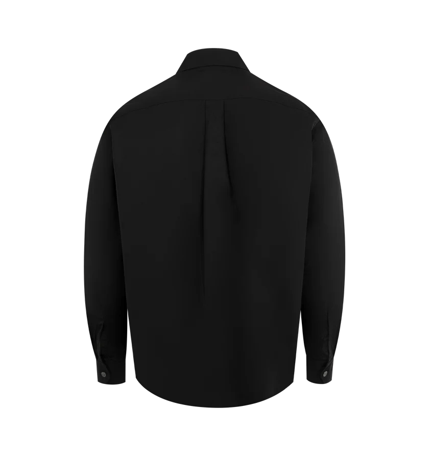 Our Legacy o1h1sh10525 Beyond BD Shirt in Black Size US M / EU 48-50 / 2 - 2 Thumbnail
