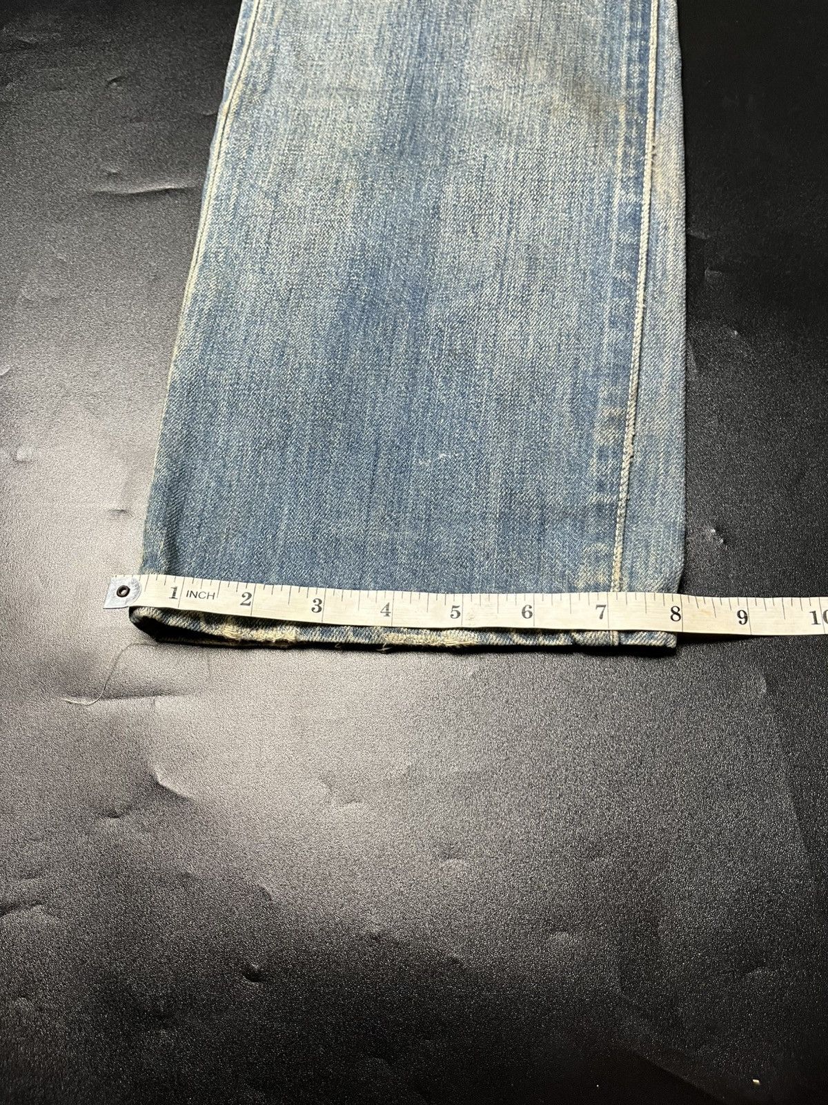 Designer × Japanese Brand × Levi's Vintage Clothing Kurt Cobain style levis patchwork Distressed faded Jeans Size US 30 / EU 46 - 19 Thumbnail