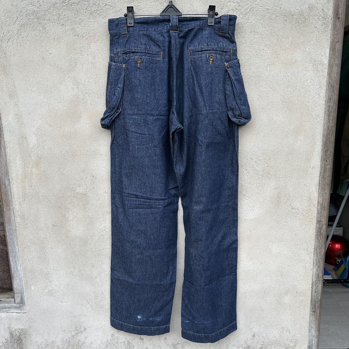 Japanese Brand Vintage Y2k Ficce Big Side Pocket Denim Size US 32 / EU 48 - 11 Thumbnail