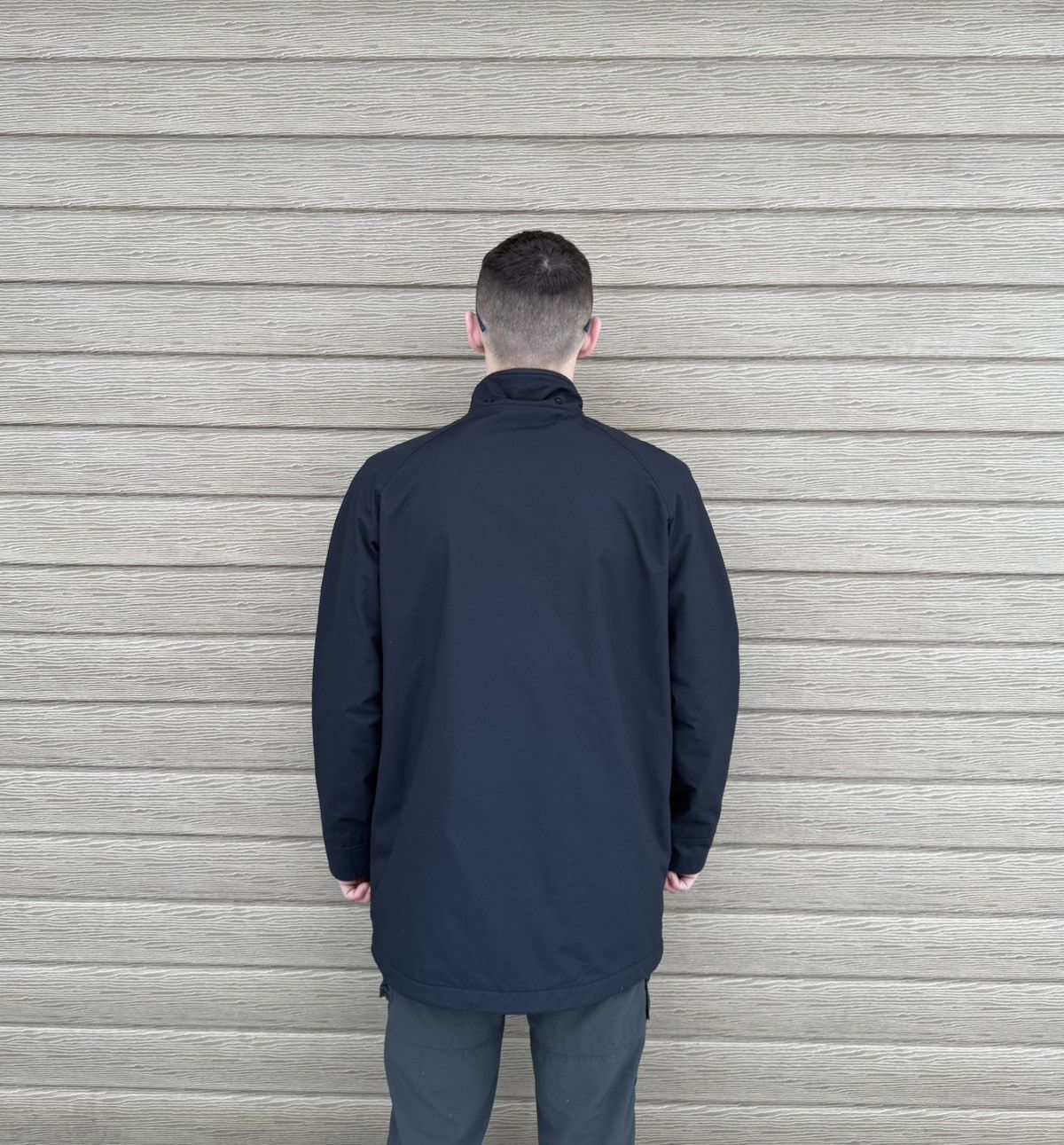 Lacoste Lacoste Parka Jacket 48/3 Men Black Fleece Lined Pocket Logo Size US M / EU 48-50 / 2 - 12 Thumbnail