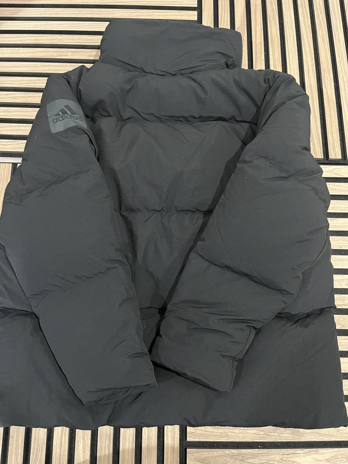 Adidas Adidas Originals Big Baffle Down Puffer Jacket Women’s Sze L Size L / US 10 / IT 46 - 8 Thumbnail