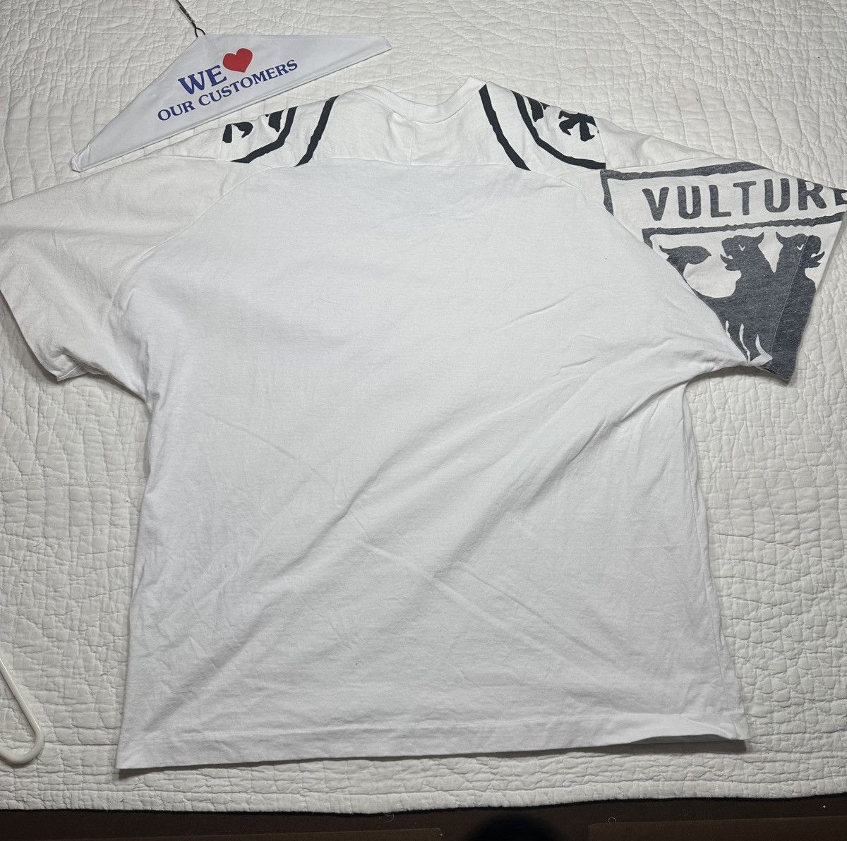 Kanye West × Los Angeles Apparel Kanye West Custom 1 of 1 Official Vultures Tee- No Tag L/XL Size US XL / EU 56 / 4 - 2 Thumbnail