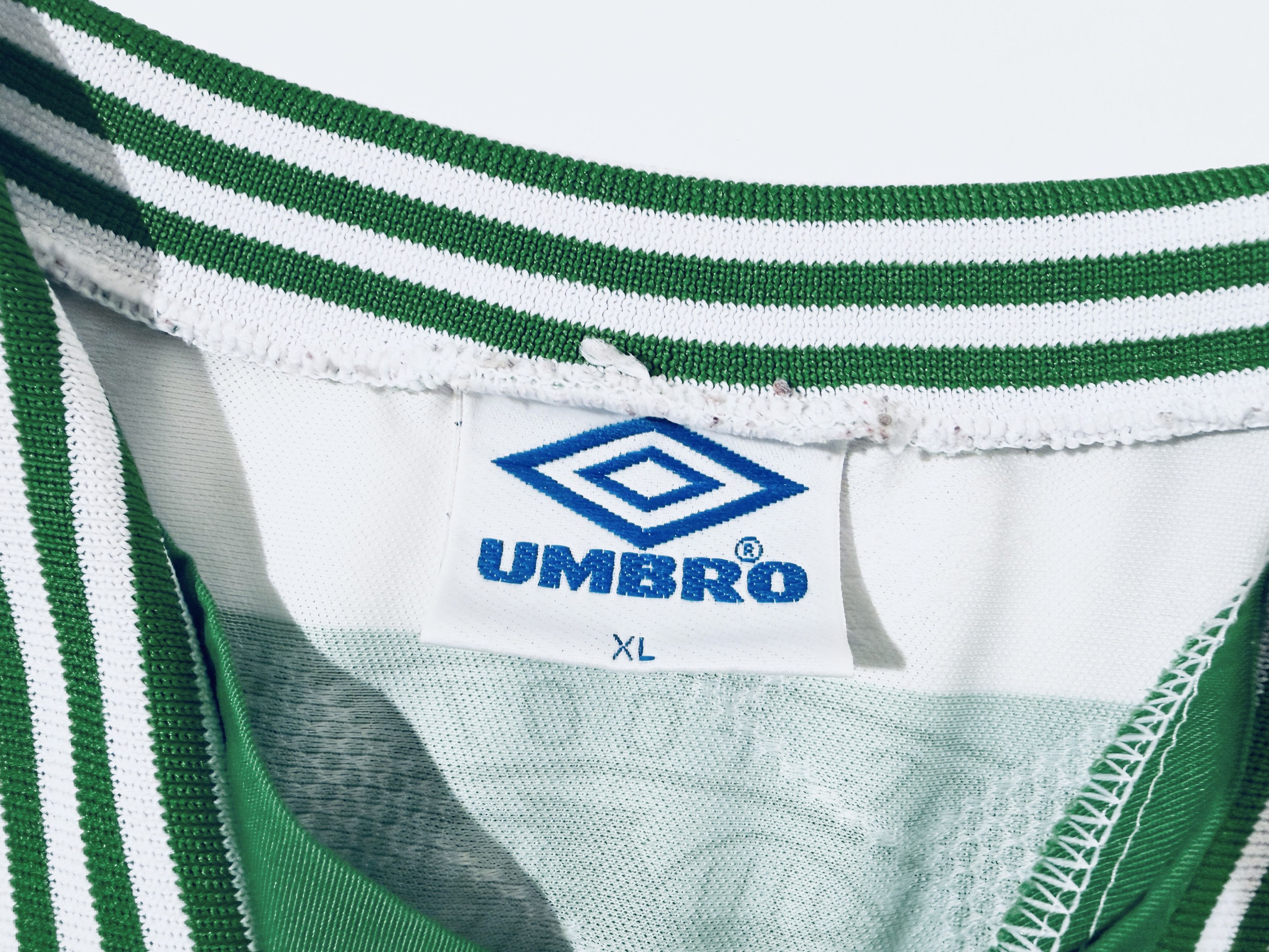 Umbro Celtic Home Jersey Shirt 1995 - 1997 Size US XL / EU 56 / 4 - 7 Thumbnail