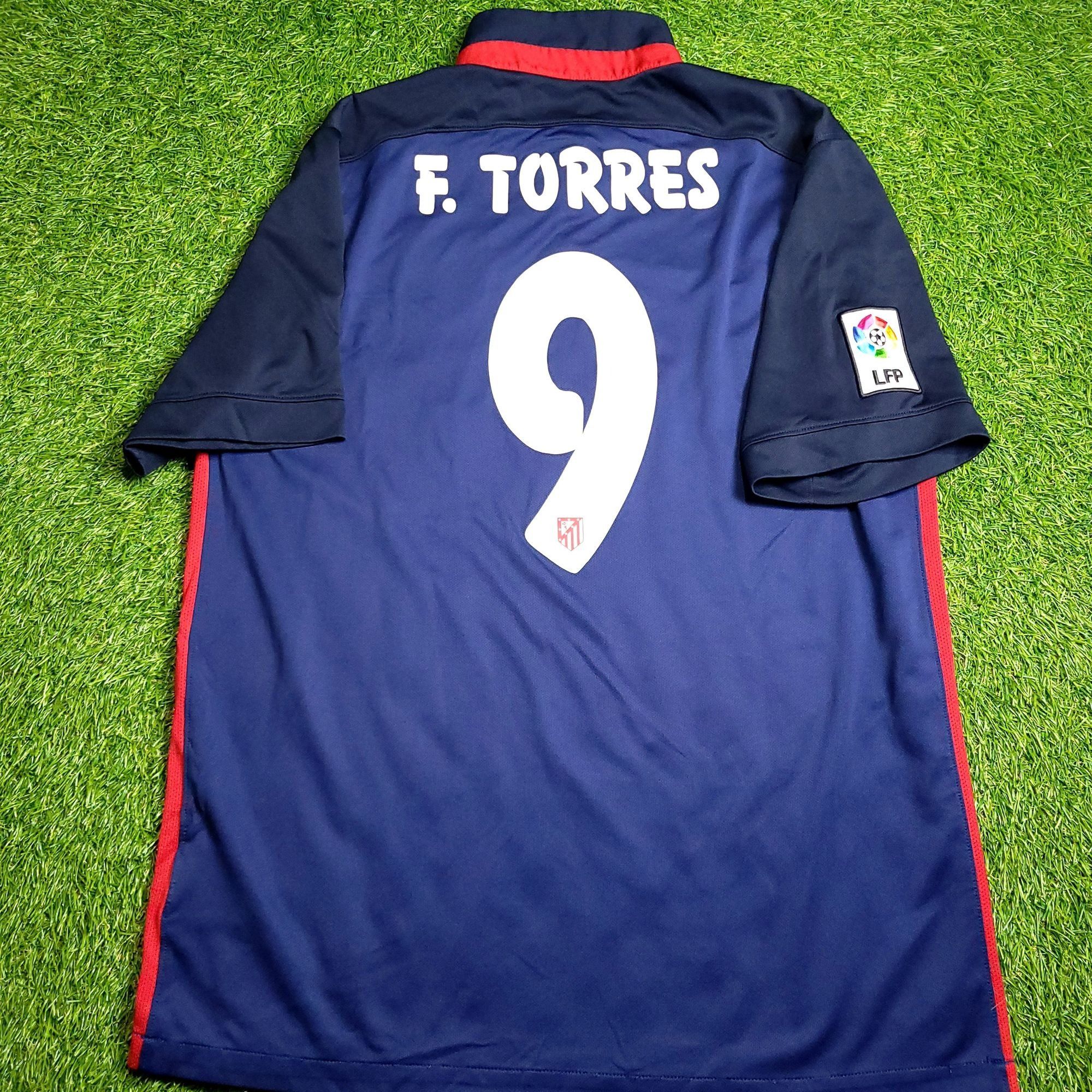 Nike Torres Atletico Madrid 2015 2016 Away Soccer Jersey L Size US L / EU 52-54 / 3 - 1 Thumbnail
