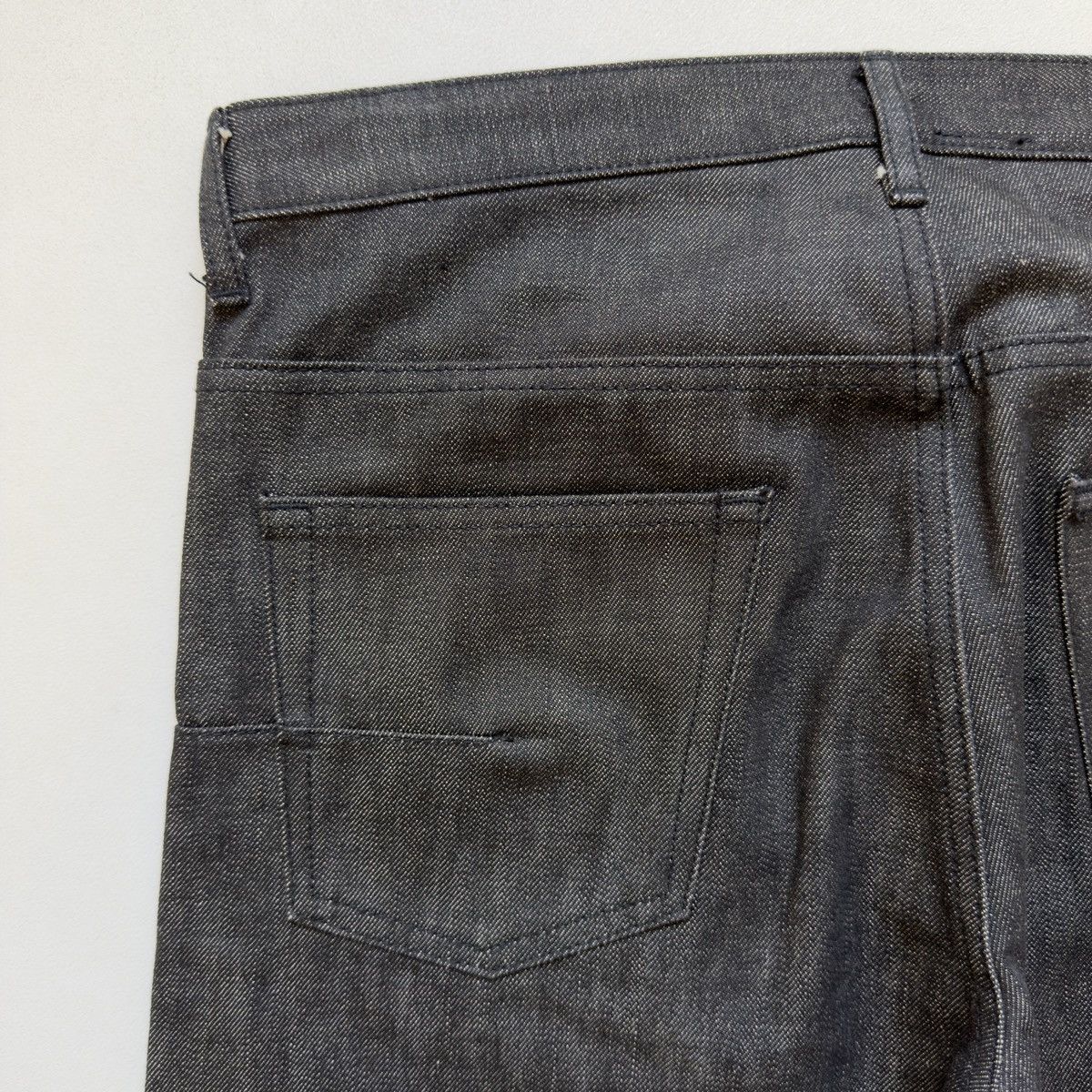 Dior 19cm MIJ Black Raw Denim Jeans Size US 32 / EU 48 - 14 Thumbnail