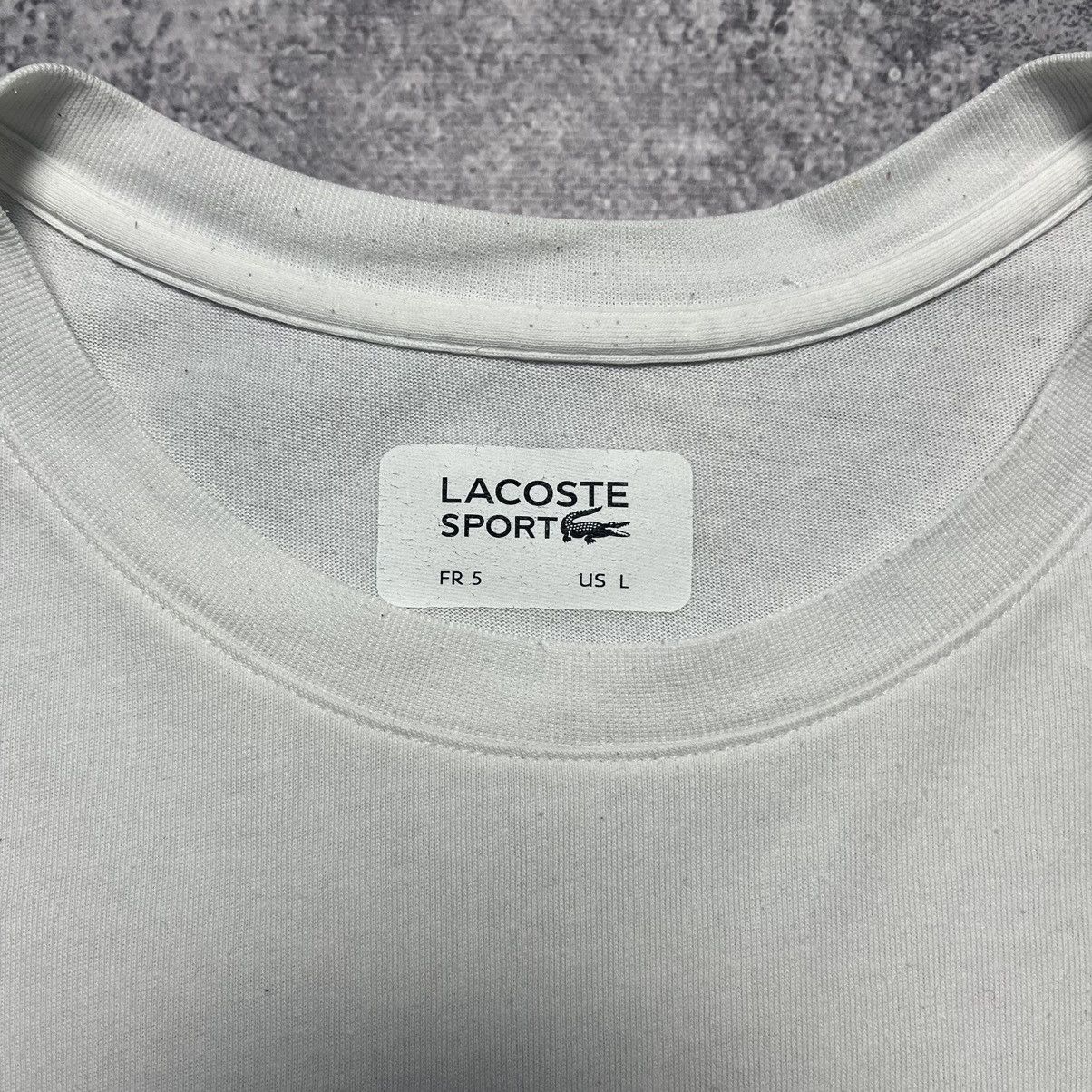 Lacoste Lacoste Sport White Longsleeve Luxury Streetwear Y2K Size US L / EU 52-54 / 3 - 4 Thumbnail