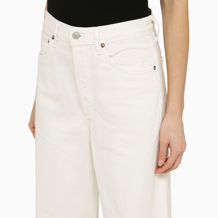 Agolde o1d2blof0724 Denim Jeans in White Size 28" / US 6 / IT 42 - 5 Thumbnail