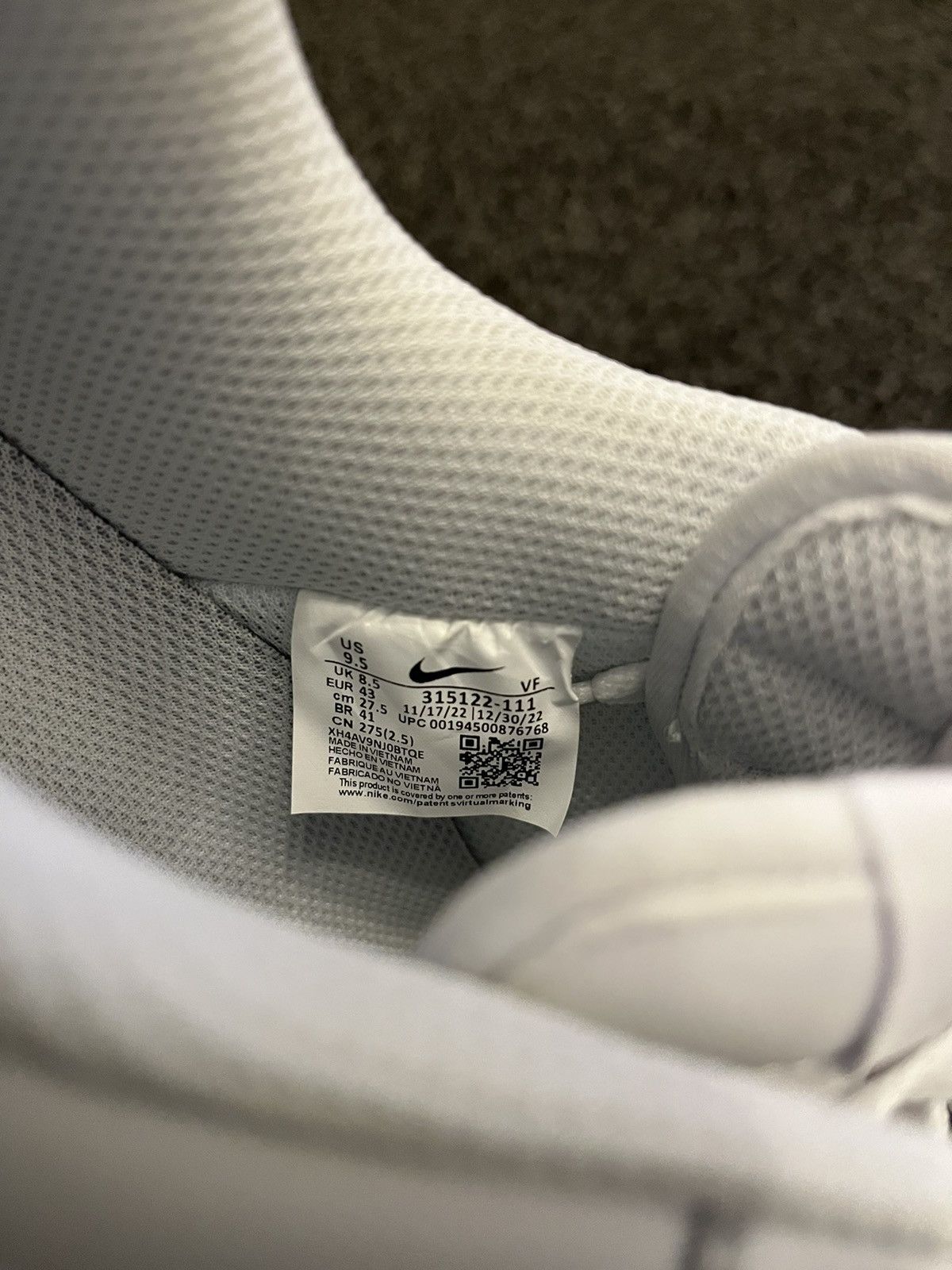Nike Nike Air Force 1 Size US 10 / EU 43 - 11 Thumbnail