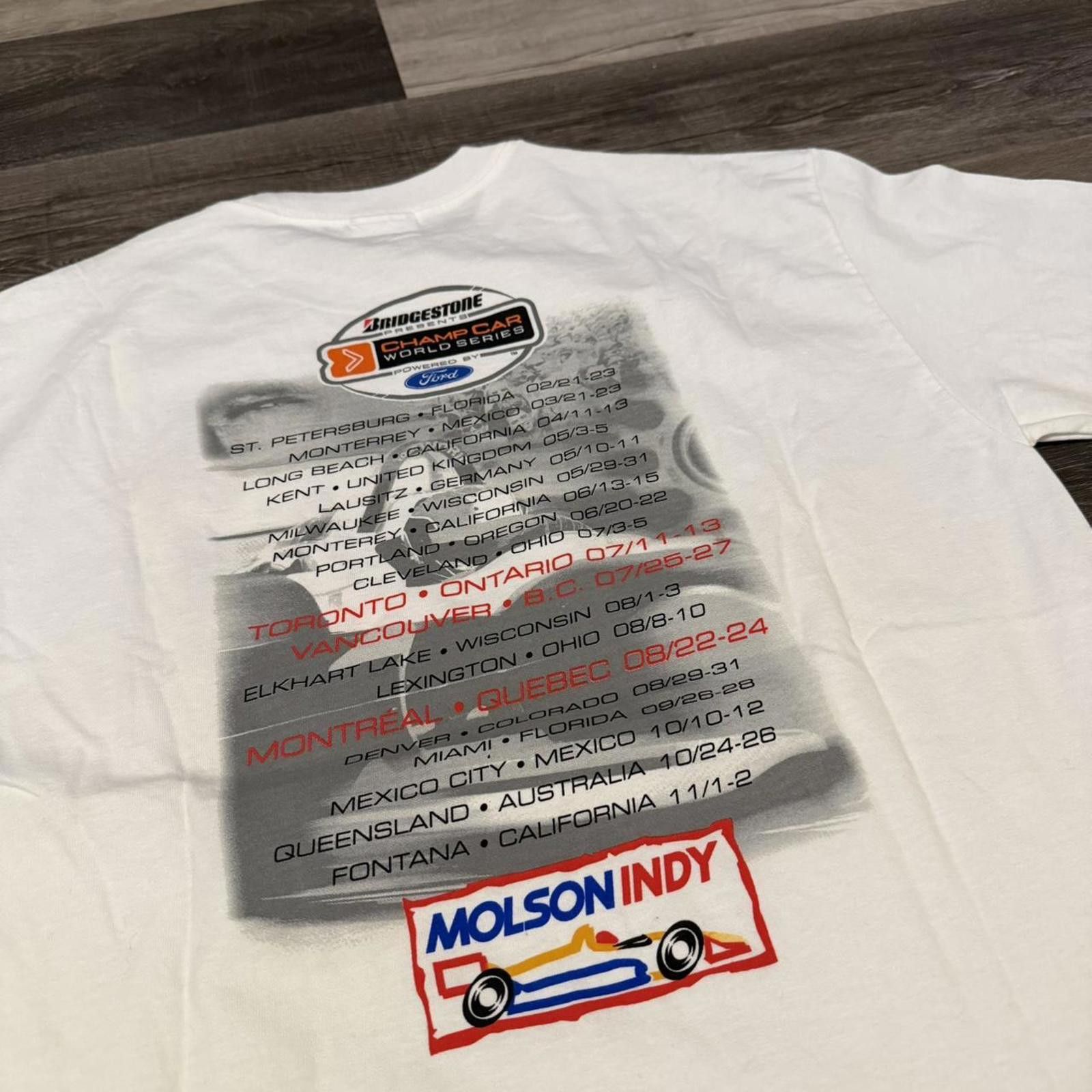 AAA vintage molson indy 2003 t shirt 2003 L Size US L / EU 52-54 / 3 - 4 Thumbnail