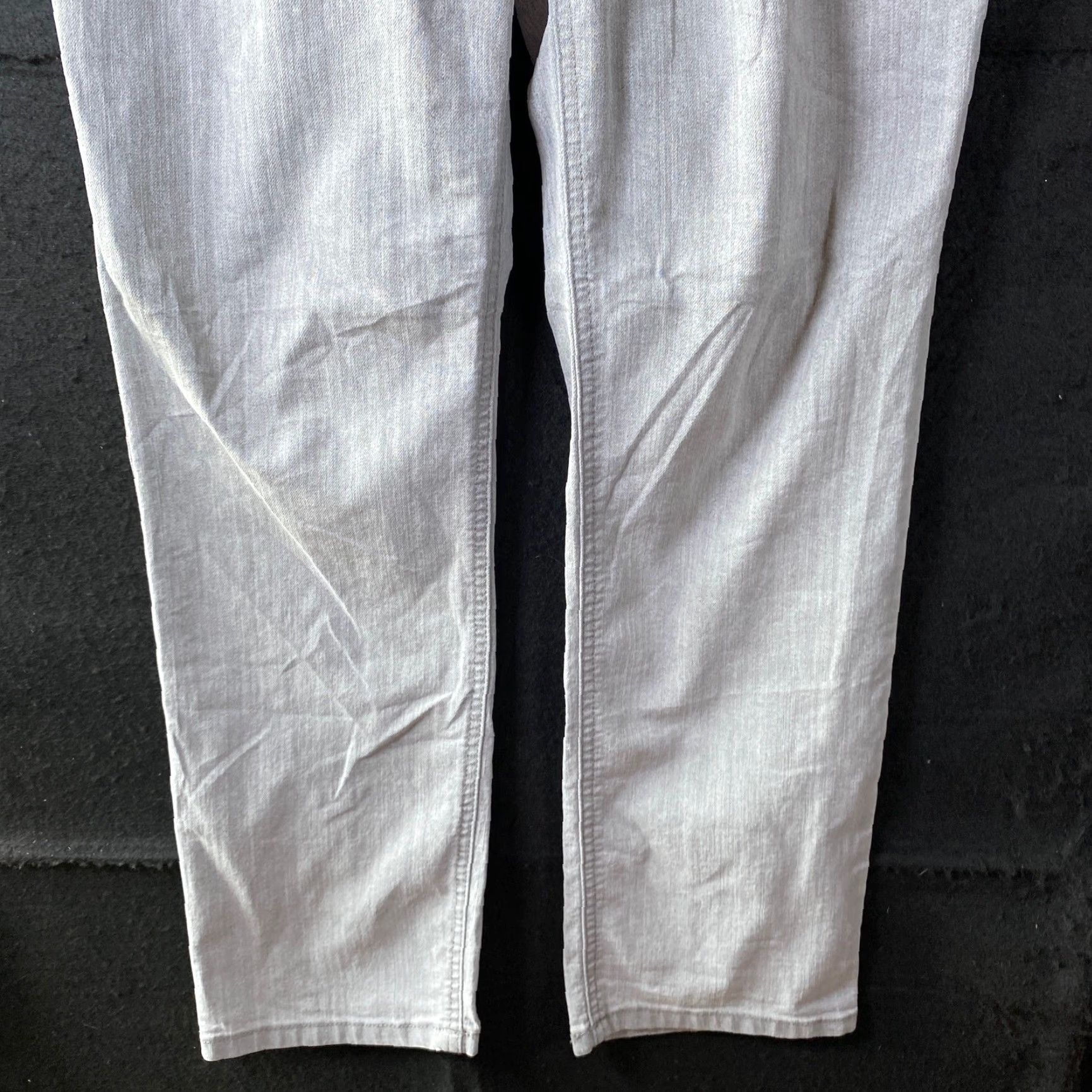 Vintage Chicos Womens Jeans Gray Mid Rise So Slimming Lifting Straight Stretch 1 Short Jeans Fit Regular 5-Pocket Denim Cotton Spandex Polyester Womens Mens? Size 25" / US 0 / IT 36 - 3 Thumbnail